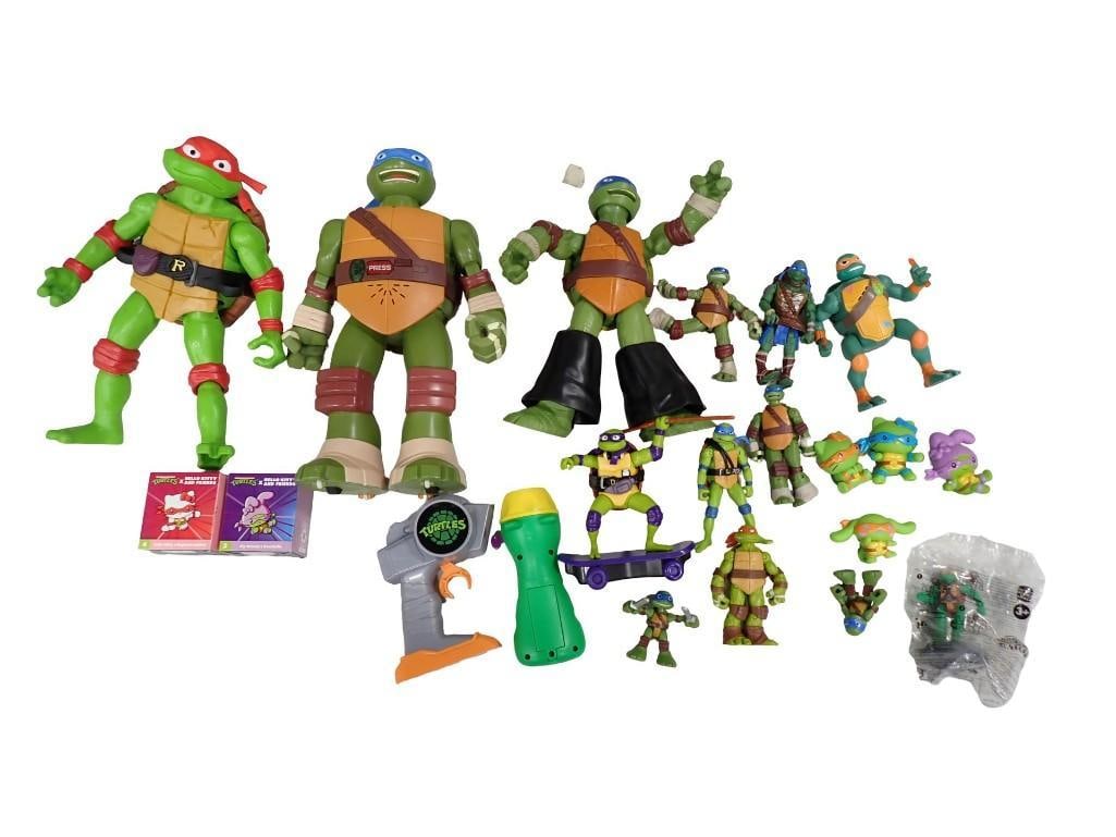 Teenage Mutant Ninja Turtles TMNT Toys, Action Figures, Etc: Teenage Mutant Ninja Turtles TMNT Toys, Action Figures, Etc All pictures are considered part of the description and should be examined carefully by bidders. Live Auctioneers is now offering Live Shipp