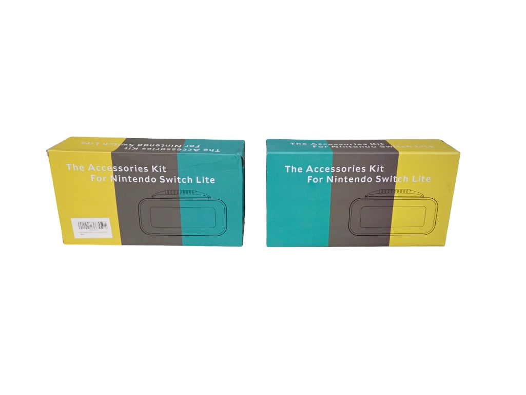 2 Accessories Kits for Nintendo Switch Lite New in Box: 2 Accessories Kits for Nintendo Switch Lite New in Box All pictures are considered part of the description and should be examined carefully by bidders. Live Auctioneers is now offering Live Shipping t