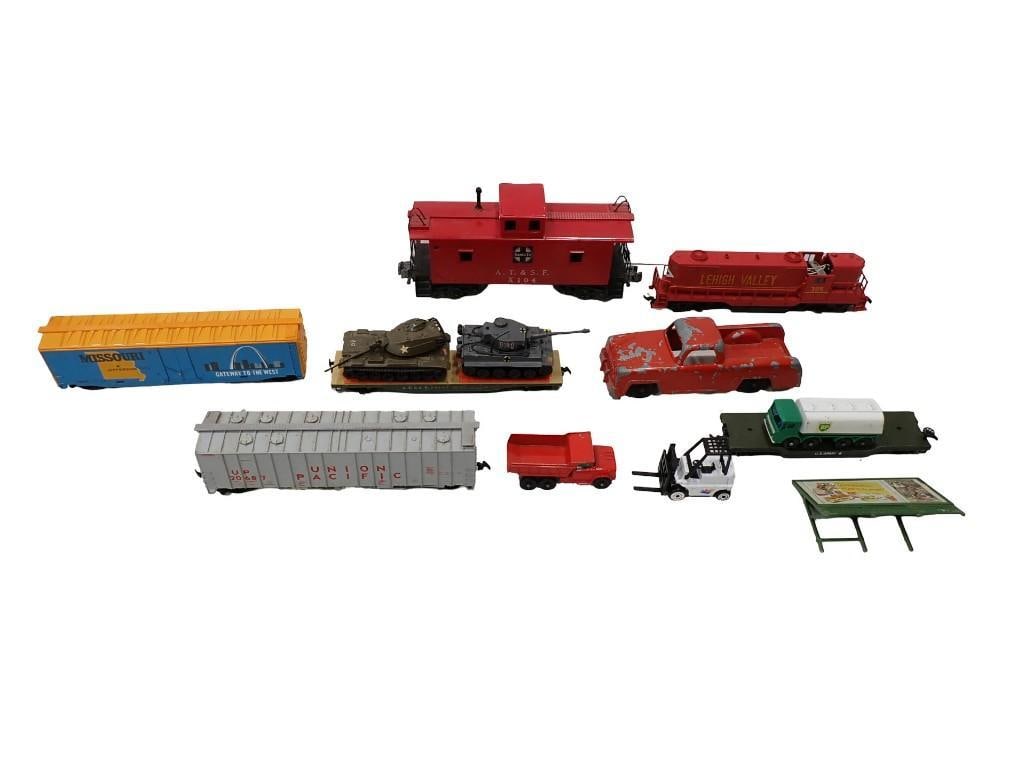 Lot of assorted Model Trains and Trucks, etc. including Vintage (1 of 15)