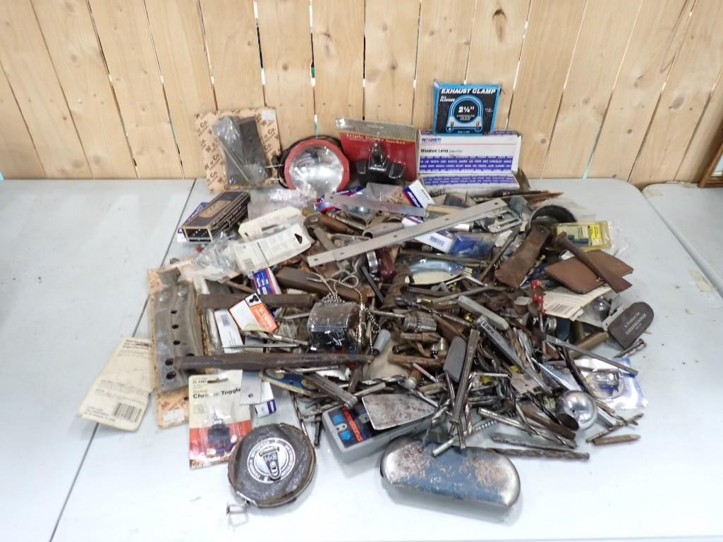 Tool Lot including Drill Bits, Clamps, Drill Bits, Vintage, etc. (1 of 12)