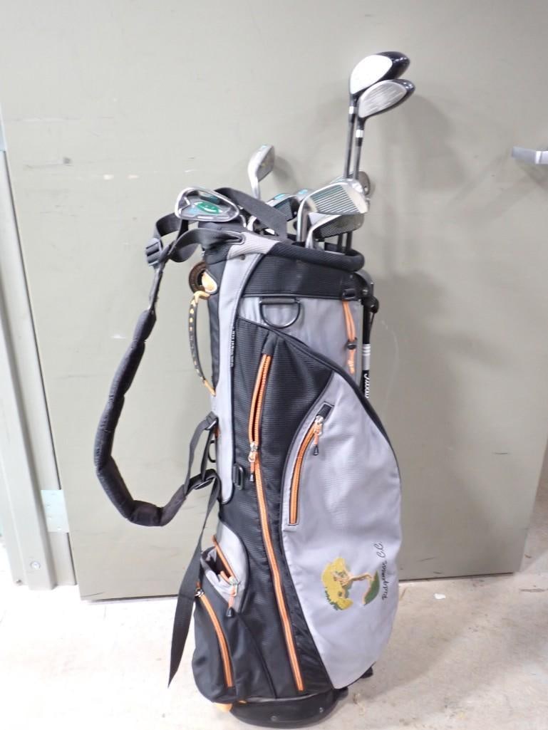 Golf Lot including Golf Clubs and Bag - Titleist, ProTacTic, etc.: Golf Lot including Golf Clubs and Bag - Titleist, ProTacTic, etc. All pictures are considered part of the description and should be examined carefully by bidders. Live Auctioneers is now offering Live