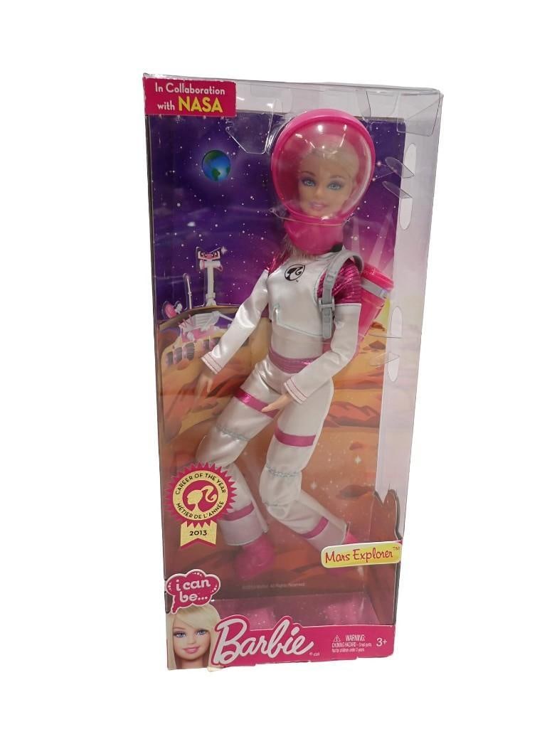 I Can Be Mars Explorer Barbie Doll in Collaboration with NASA New in Box by Mattel: I Can Be Mars Explorer Barbie Doll in Collaboration with NASA New in Box by Mattel All pictures are considered part of the description and should be examined carefully by bidders. Live Auctioneers is 