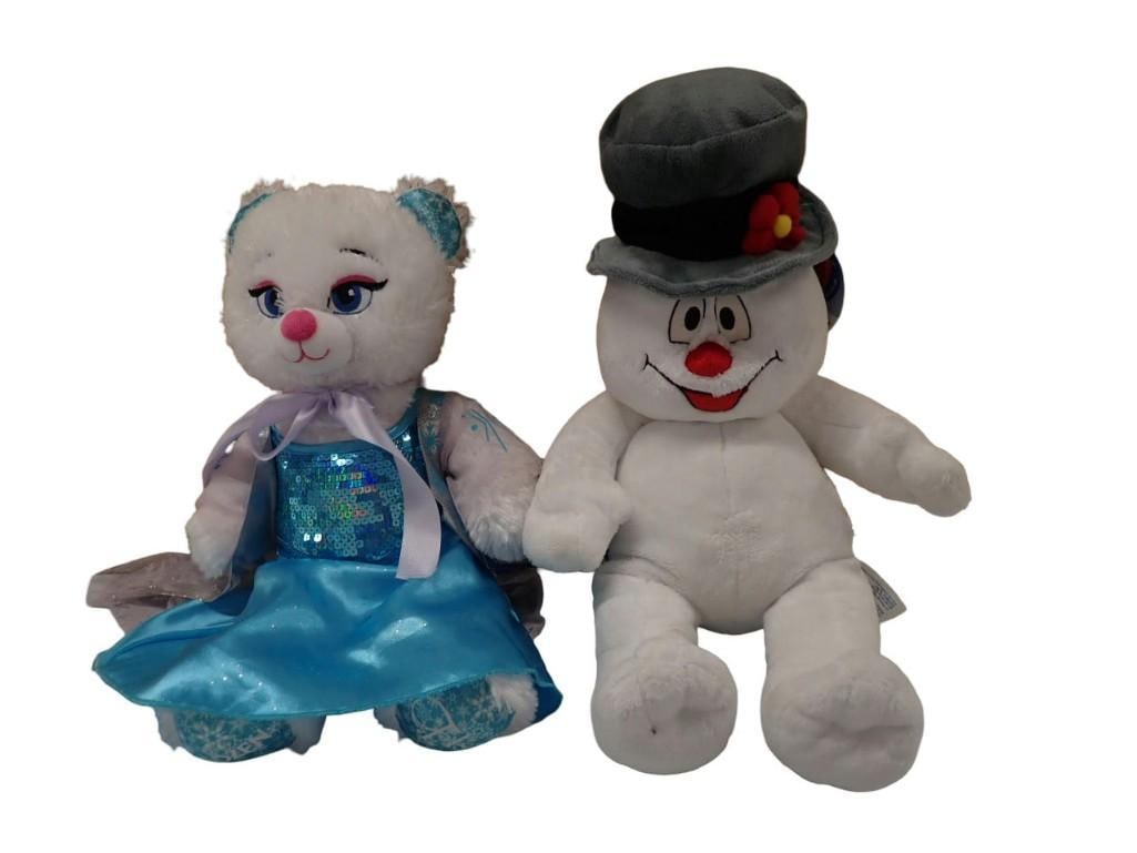 Build-A-Bear Lot - Walt Disney Frozen Elsa Bear and Frosty the Snowman: Build-A-Bear Lot - Walt Disney Frozen Elsa Bear and Frosty the Snowman All pictures are considered part of the description and should be examined carefully by bidders. Live Auctioneers is now offering