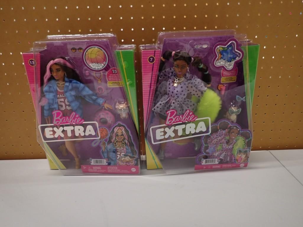 Barbie Mattel New in Package Barbie Extra Dols #7 and #13 (1 of 6)