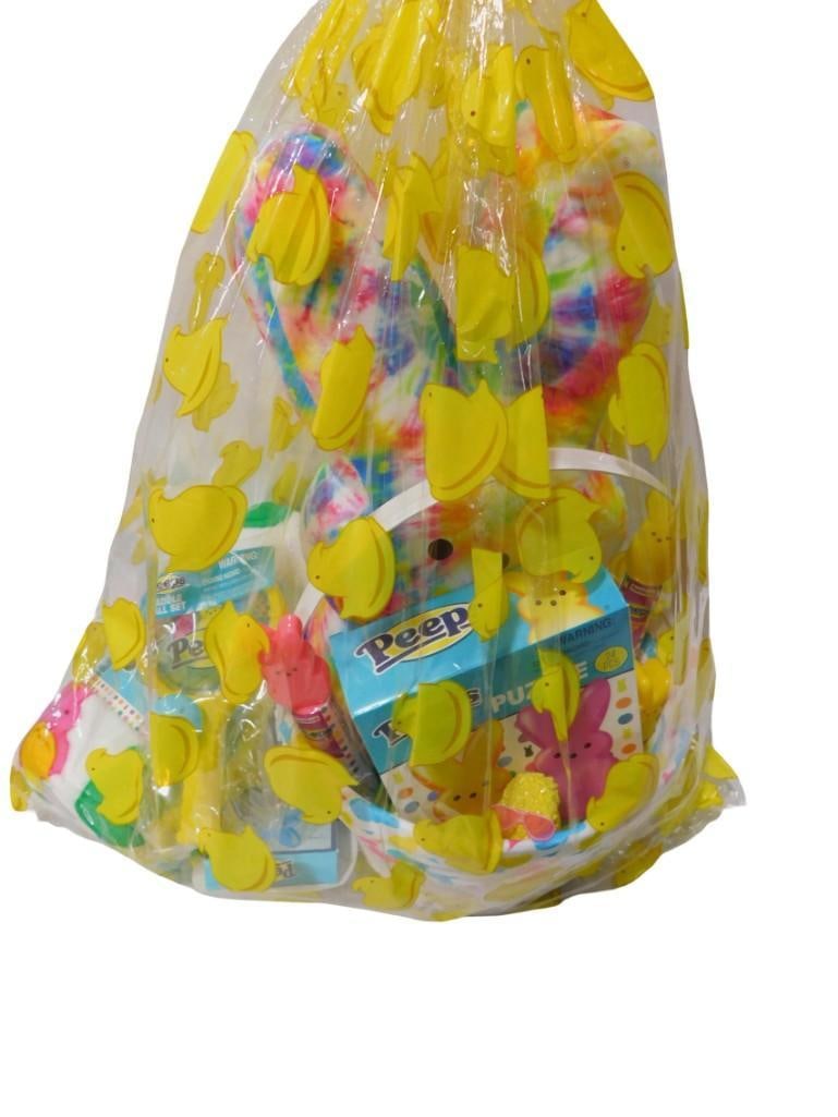 Peeps Easter gift basket themed with plush dolls and accessories: Peeps Easter gift basket themed with plush dolls and accessories All pictures are considered part of the description and should be examined carefully by bidders. Live Auctioneers is now offering Live 