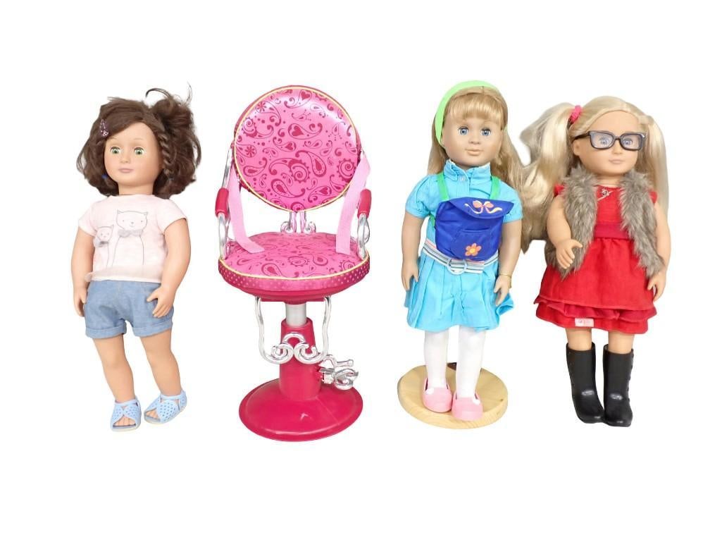 Target Our Generation Battat 18" Dolls and Chair (1 of 7)