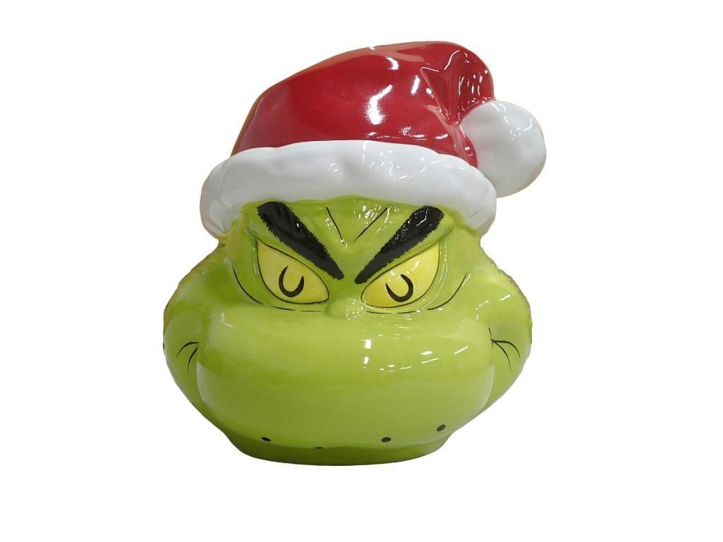 Dr. Seuss The Grinch Ceramic Cookie Jar (1 of 11)