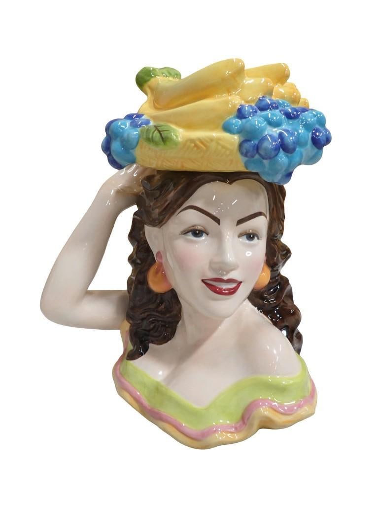 Ceramic Carmen Miranda Cookie Jar (1 of 10)
