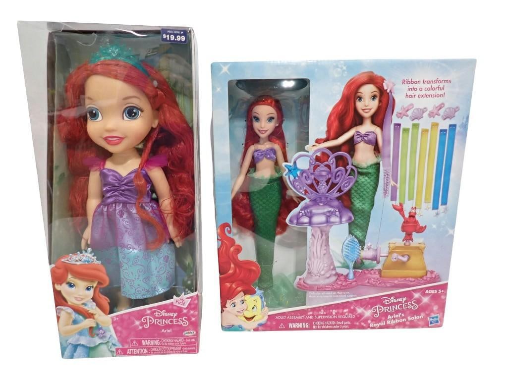 Walt Disney The Little Mermaid Ariel Dolls including Jakks and Hasbro - New in Packages (1 of 7)
