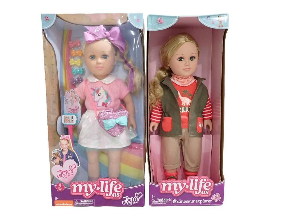 My Life as Dolls including JoJo Siwa and Dinosaur Explorer - New in Packages (1 of 9)