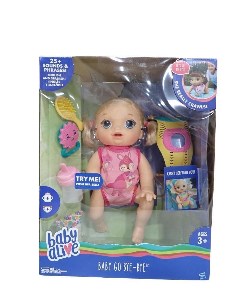 Hasbro Baby Alive Baby Go Bye-Bye Doll - New in Package (1 of 8)