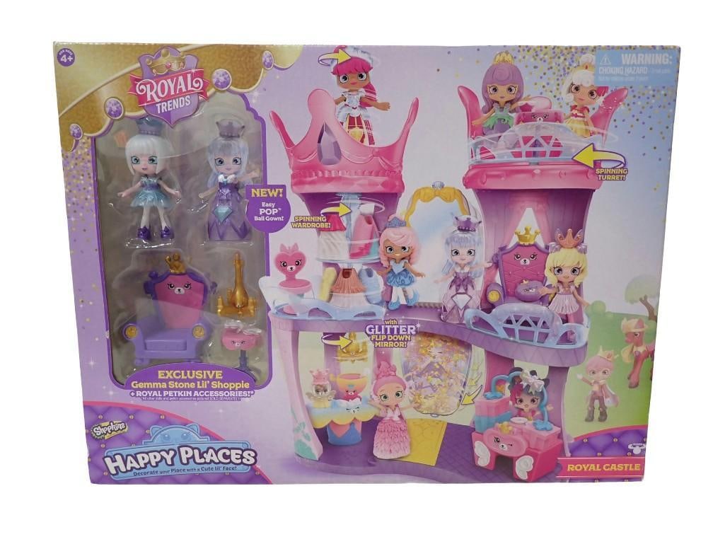 Shopkins Happy Places Royal Castle Play Set - New in Box: Shopkins Happy Places Royal Castle Play Set - New in Box All pictures are considered part of the description and should be examined carefully by bidders. Live Auctioneers is now offering Live Shipping