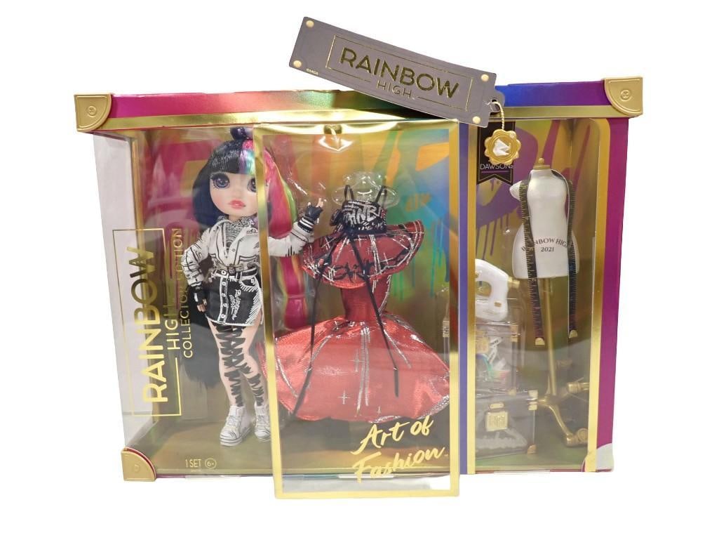 Rainbow High Art of Fashion Collector Edition Dawson - New in Package: Rainbow High Art of Fashion Collector Edition Dawson - New in Package All pictures are considered part of the description and should be examined carefully by bidders. Live Auctioneers is now offering 