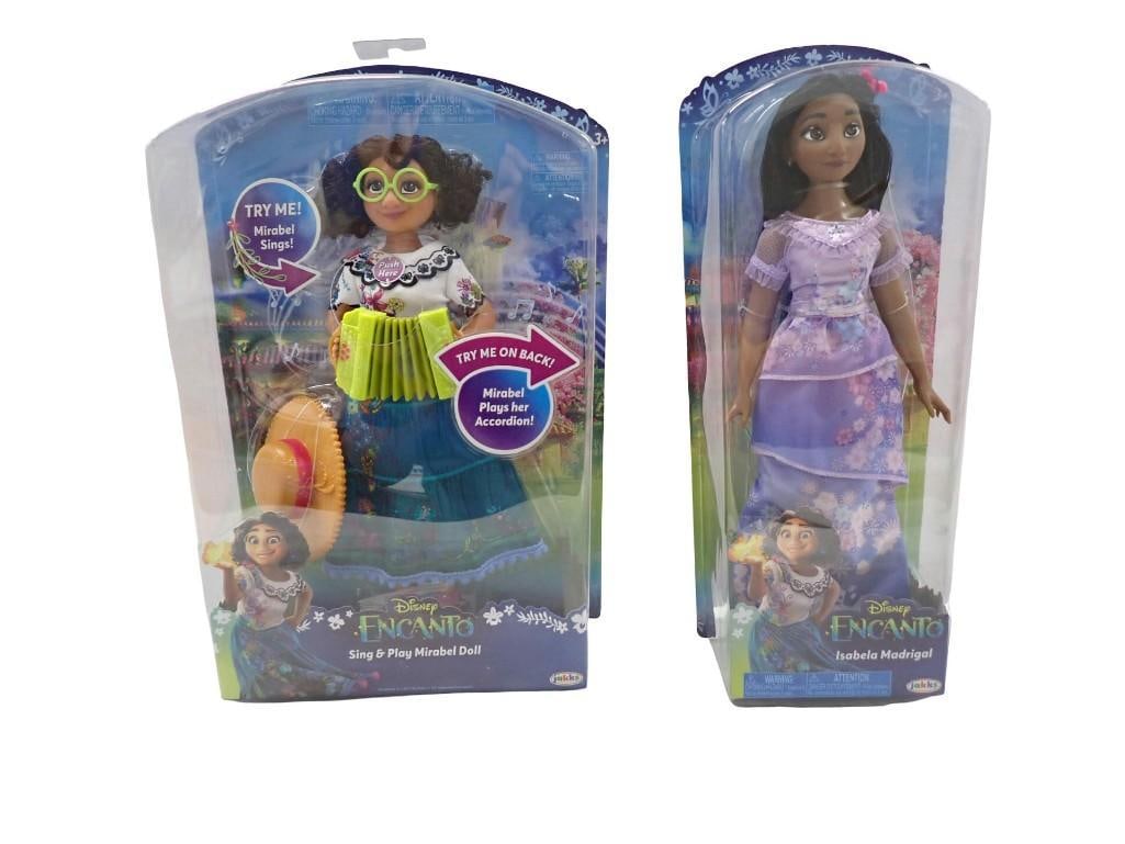 Walt Disney Encanto Sing & Play Mirabel Doll and Isabela Madrigal - New in Packages Jakks (1 of 7)