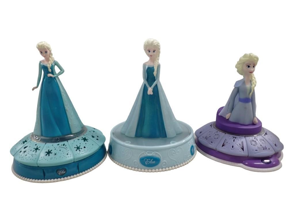 Peachtree Playthings Disney Frozen Elsa musical singing light-up coin bank, Purple Elsa Night Light (1 of 10)