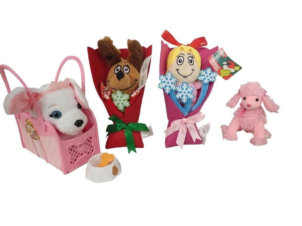 Plush Lot including How the Grinch Stole Christmas Ruz Bouquets Disney Princess Style Collection My (1 of 10)