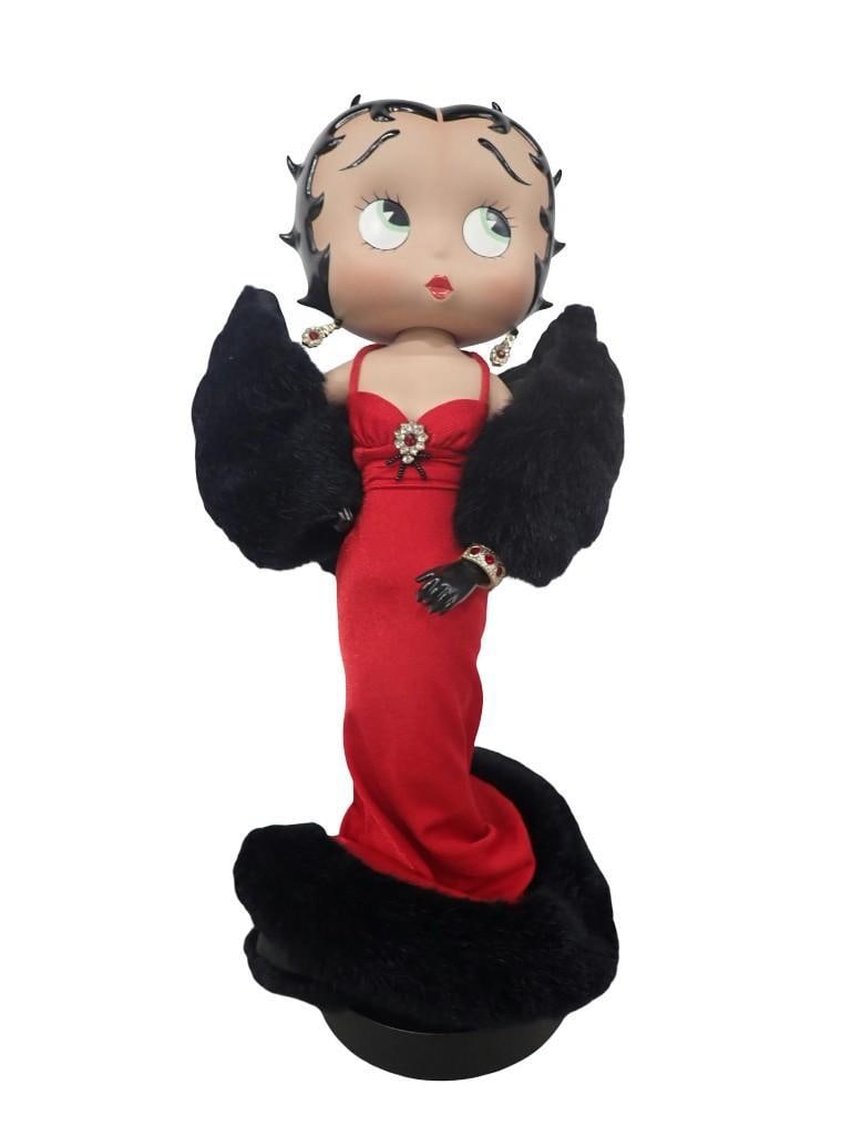 Betty Boop "Winter Starlet" Danbury Mint 2007 30" Doll / FIgurine (1 of 6)