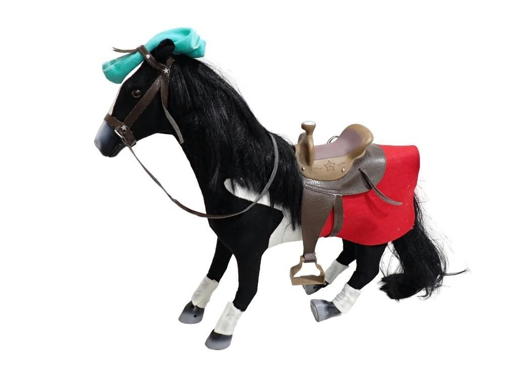 Black Doll Horse for American Girl or Our Generation Dolls: Black Doll Horse for American Girl or Our Generation Dolls All pictures are considered part of the description and should be examined carefully by bidders. Live Auctioneers is now offering Live Shippi