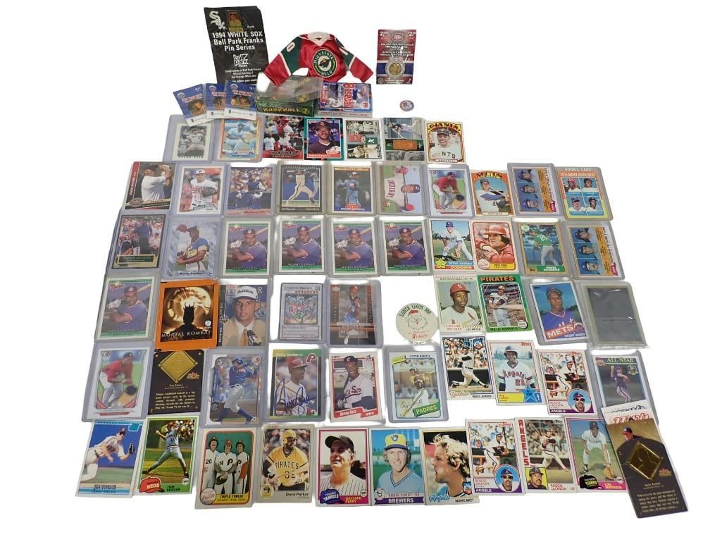 Baseball Lot including Cards, Autograph, Vintage Cards, etc (1 of 20)