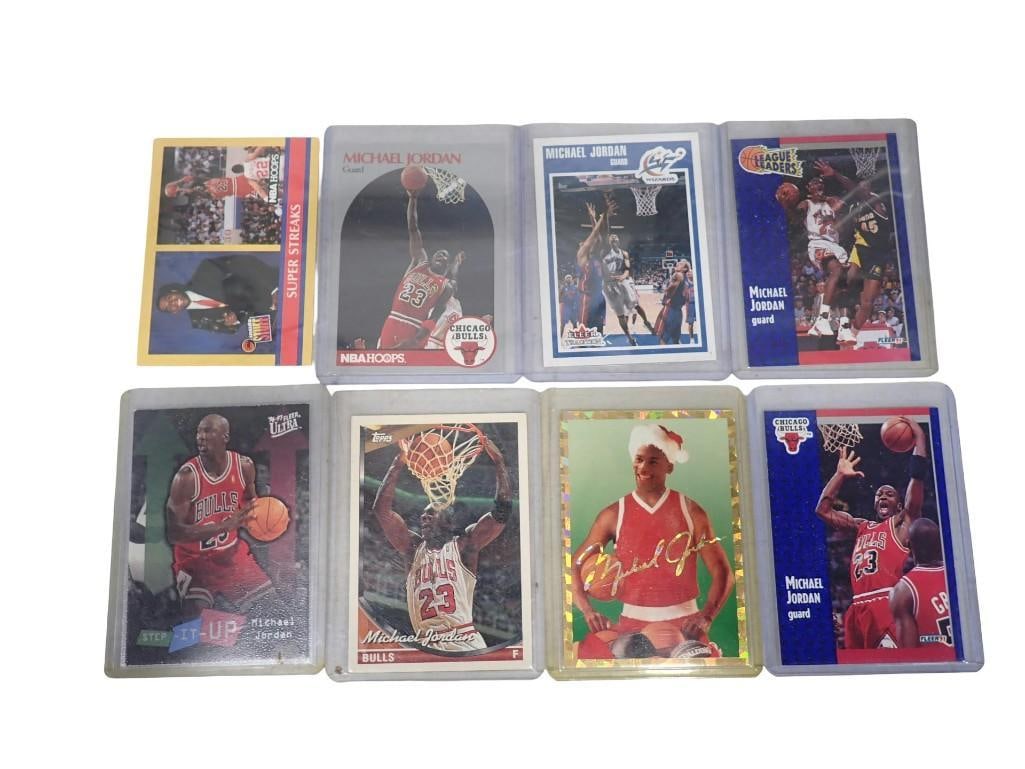 Michael Jordan Assorted Basketball Cards (1 of 11)