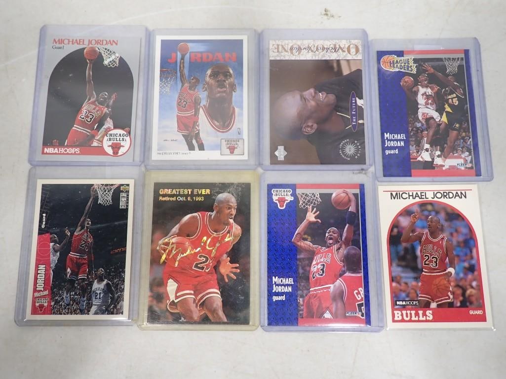 Michael Jordan Chicago Bulls Basketball Cards (1 of 12)
