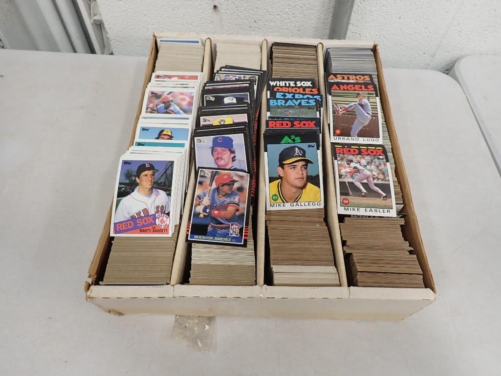Large Flat full of Baseball Cards including 1980's (1 of 10)