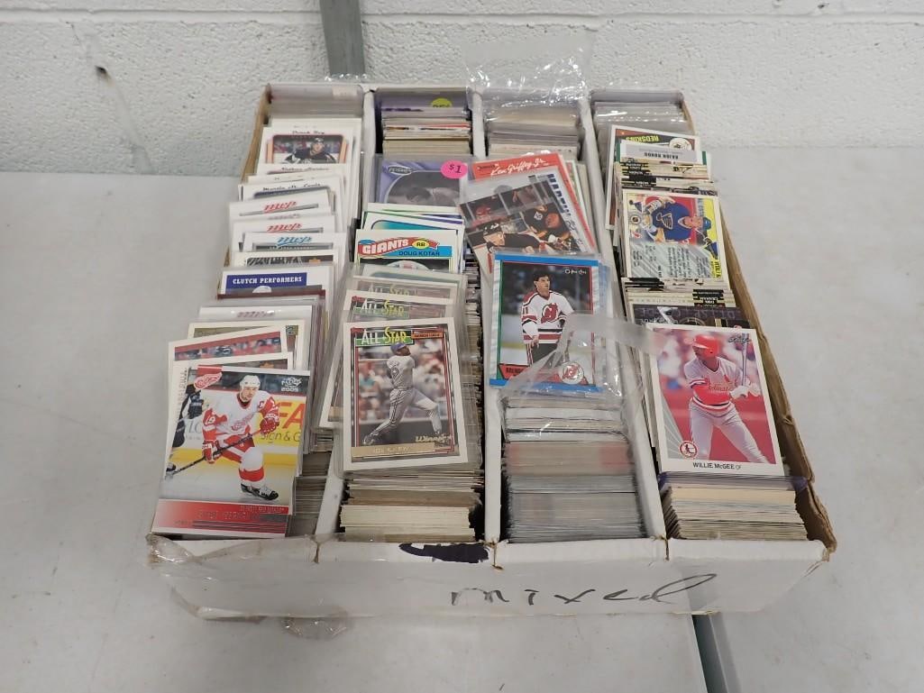 Assorted Sports Cards including Baseball and Hockey (1 of 11)