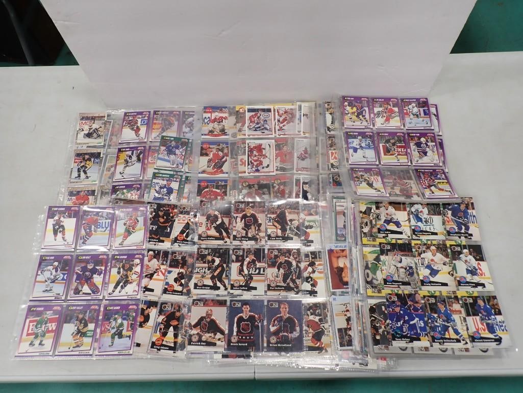 Binder Sleeves full of Hockey Cards: Binder Sleeves full of Hockey Cards All pictures are considered part of the description and should be examined carefully by bidders. Live Auctioneers is now offering Live Shipping through them. This i