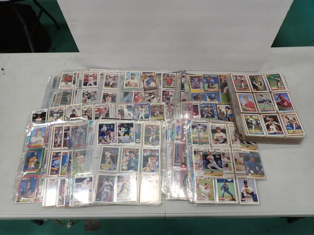 Binder Sleeves full of Baseball Cards (1 of 20)
