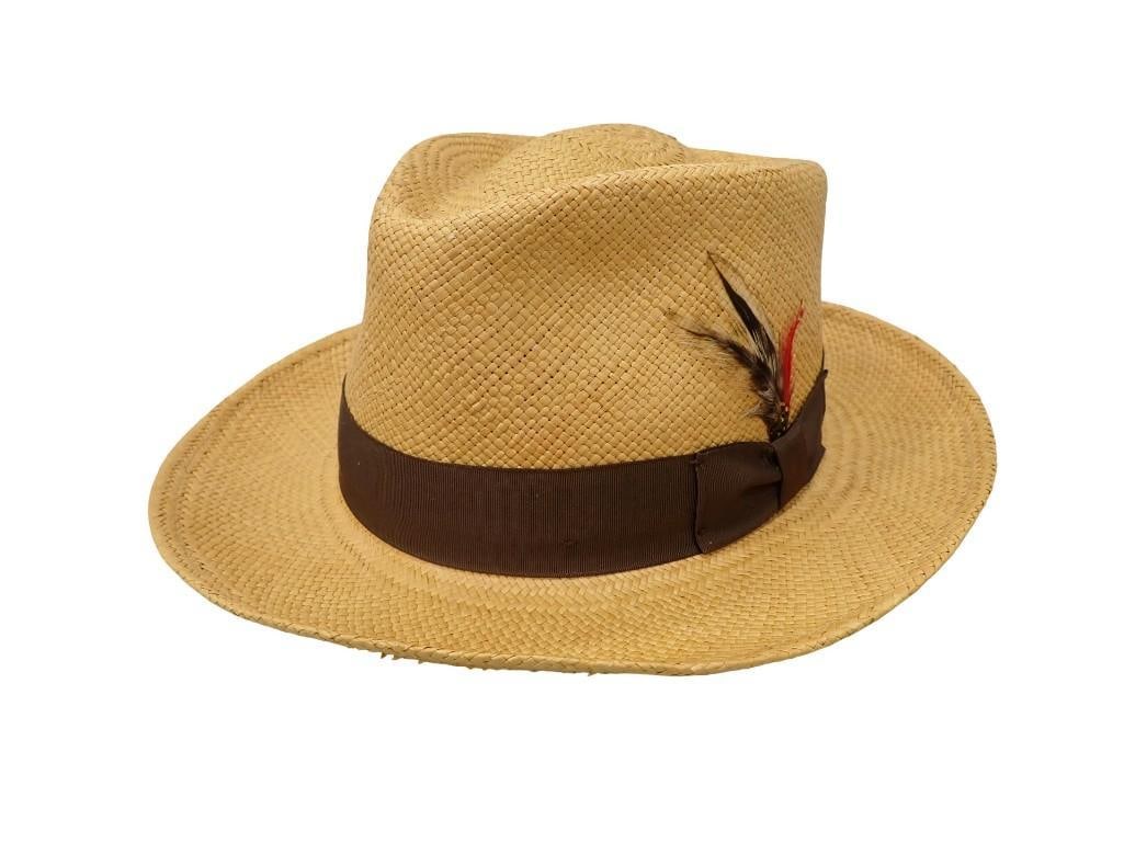 Capas Genuine Panama Hat - New with Tag, Wired Brim, Teflon Fabric Protector, Woven in Ecuador (1 of 9)