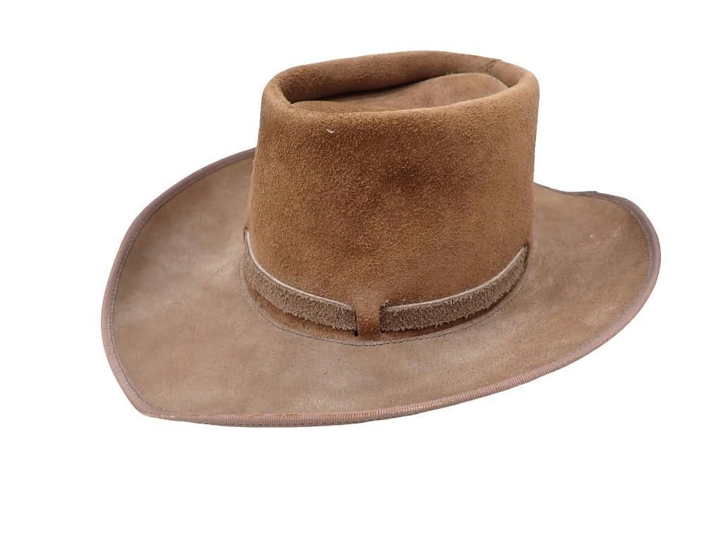 Vintage Leather Outback Ranch Hat by Excalibur Fine Leather Goods (1 of 7)