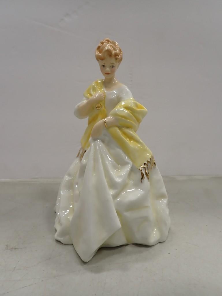 Vintage Royal Worcester porcelain figurine "First Dance," # 3629 (1 of 6)