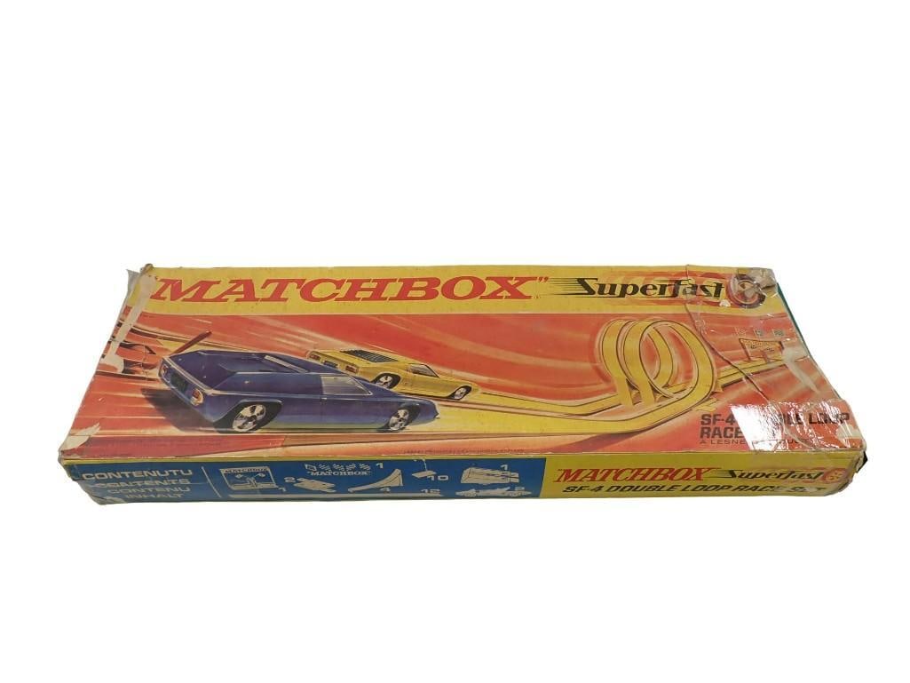 Vintage Matchbox Superfast SF-4 Double Loop Race Set - Comes with everything as shown (1 of 11)