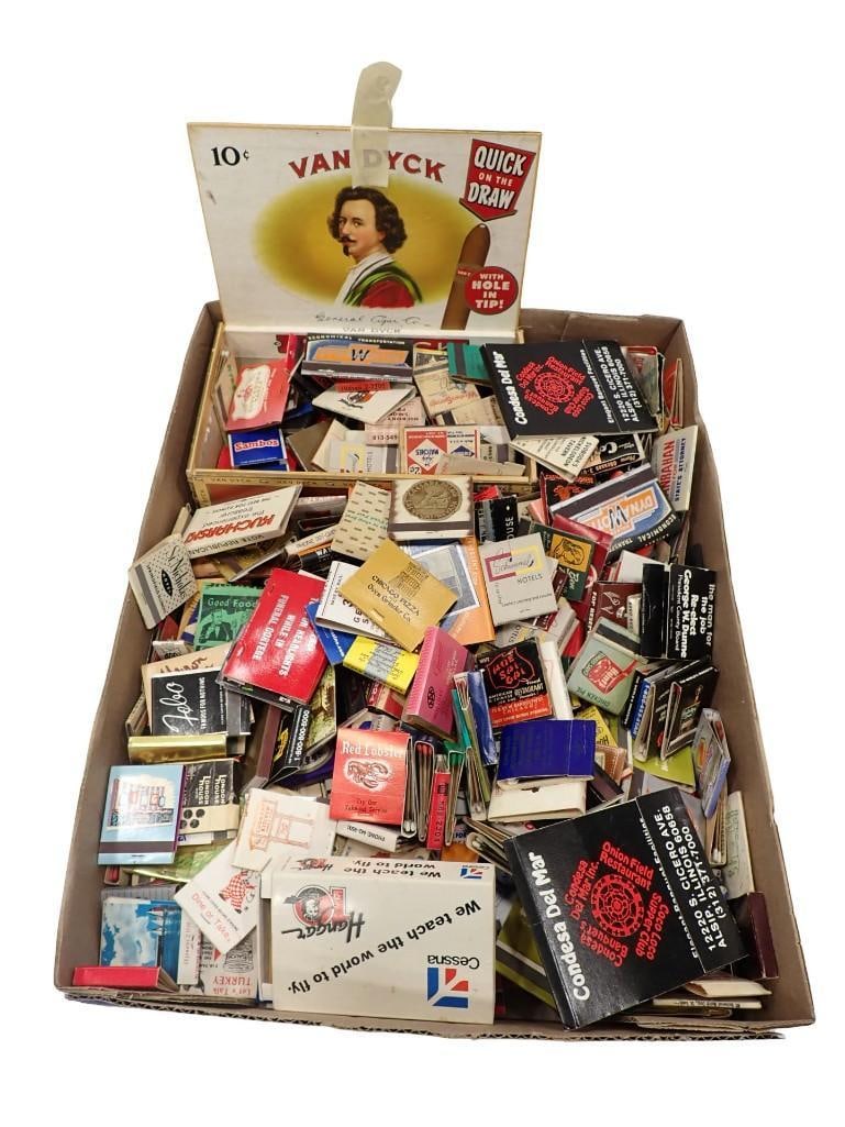 Large Collection o Matchbooks including Vintage, Advertising, Chicago, etc. (1 of 12)