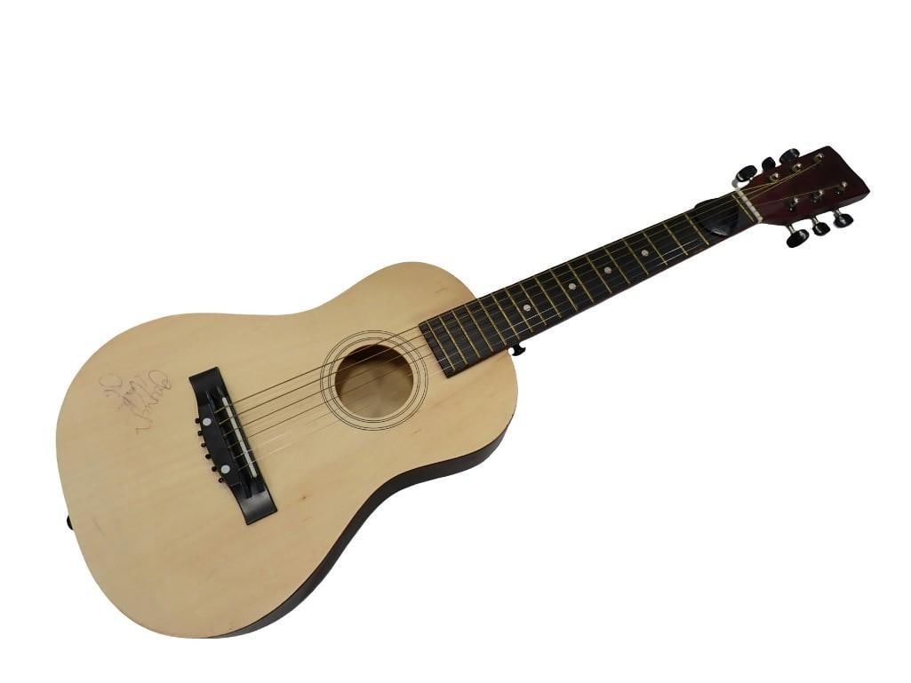 Collins Acoustic Guitar with Autograph (1 of 8)