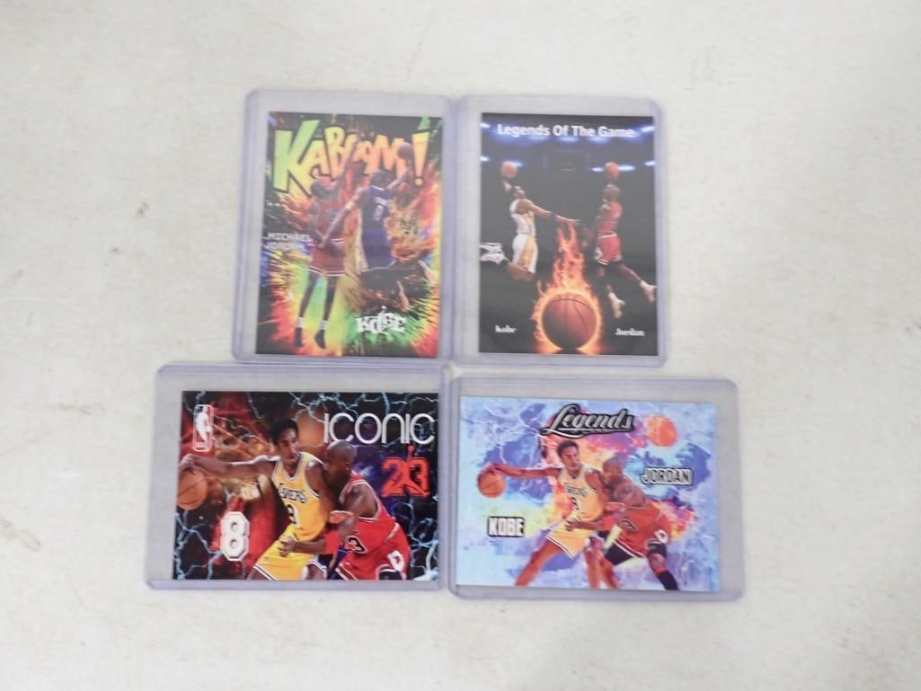 Michael Jordan / Kobe Bryant Basketball Cards: Michael Jordan / Kobe Bryant Basketball Cards All pictures are considered part of the description and should be examined carefully by bidders. Live Auctioneers is now offering Live Shipping through th