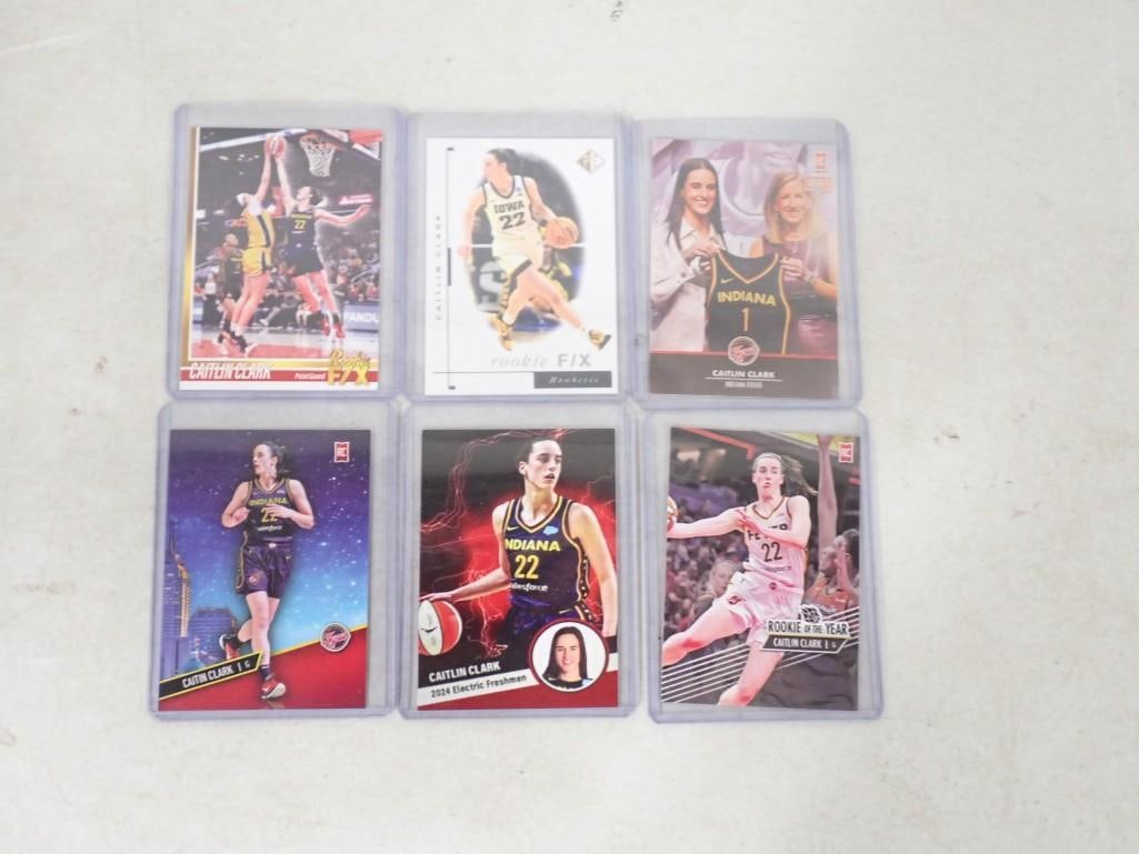 Lot of Caitlin Clark Basketball Cards: Lot of Caitlin Clark Basketball Cards All pictures are considered part of the description and should be examined carefully by bidders. Live Auctioneers is now offering Live Shipping through them. This