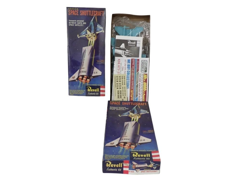 2 Revell Convair Space Shuttlecraft Model Kits (1 of 5)