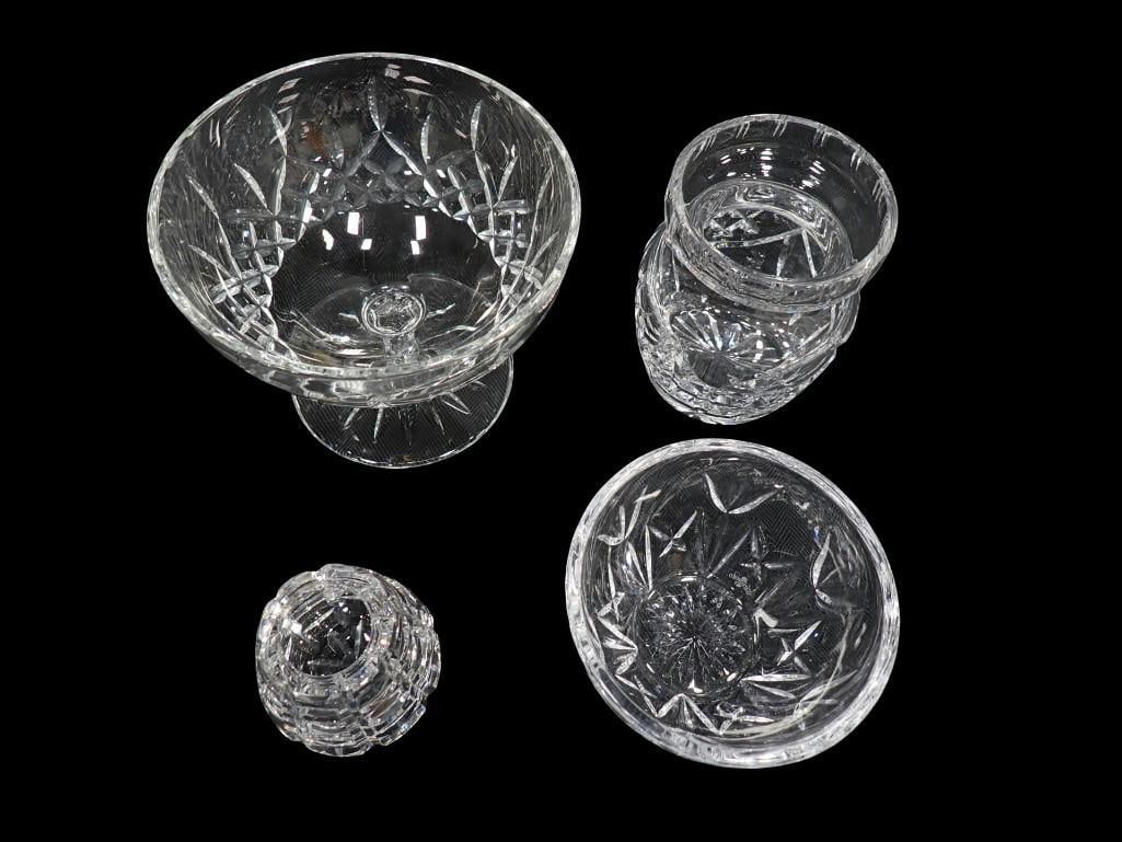 Group of Waterford Crystal; Including one Lismore Compote / Footed Candy Dish, one Tulip bowl, one t (1 of 17)