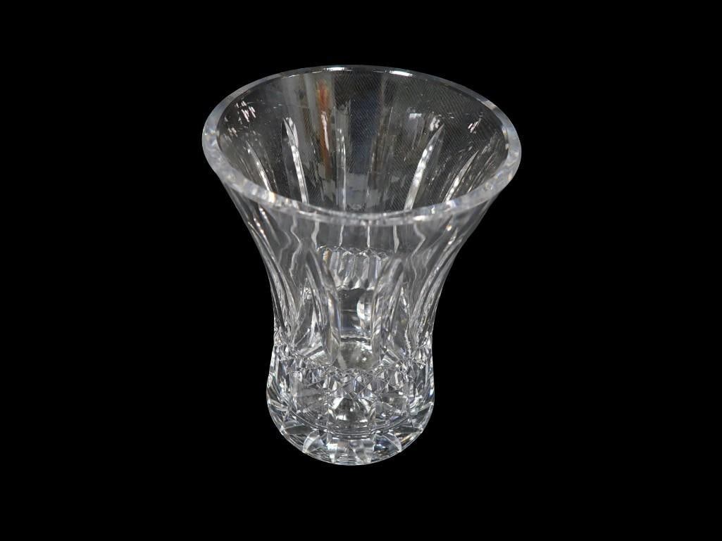 Waterford Crystal Wheatstack Flower Vase Height: 6" (1 of 7)