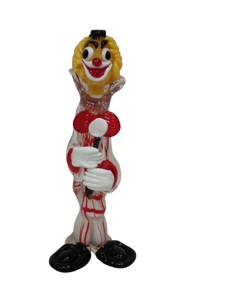 Murano Art Glass Clown: Murano Art Glass Clown All pictures are considered part of the description and should be examined carefully by bidders. Live Auctioneers is now offering Live Shipping through them. This is an