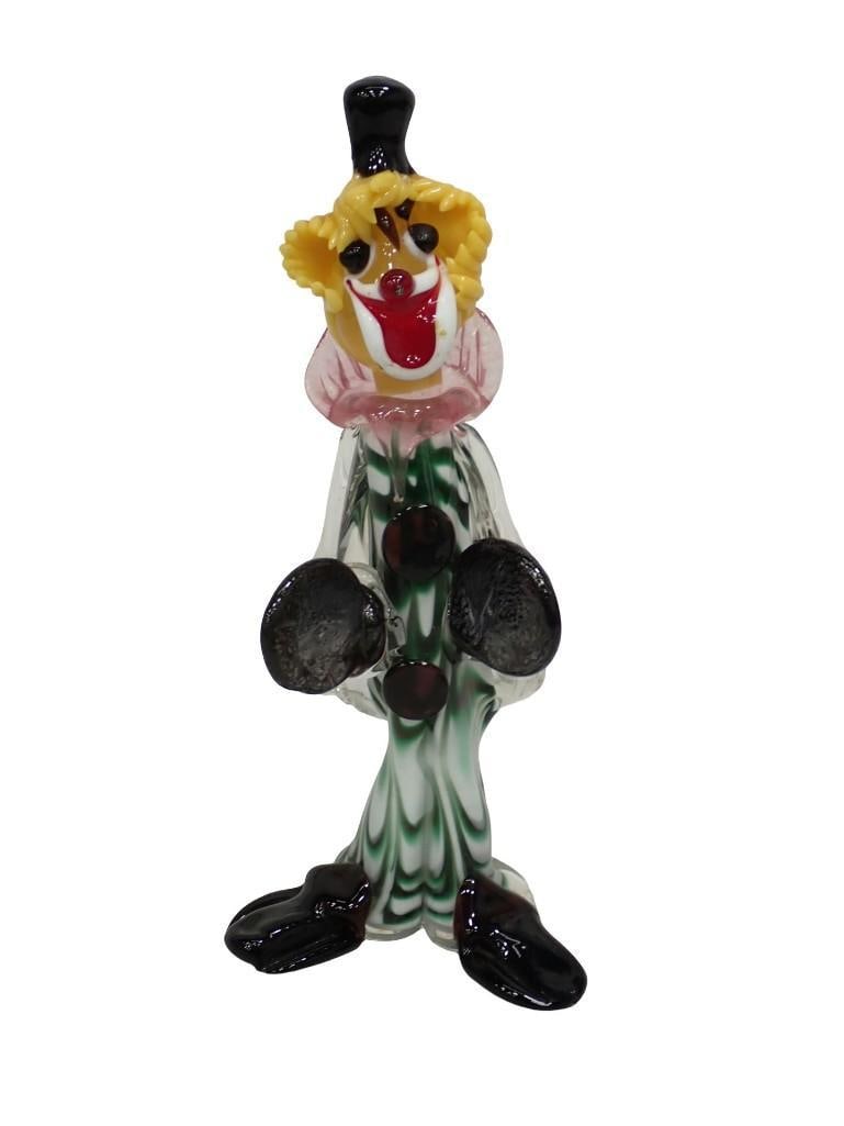 Murano Art Glass Clown: Murano Art Glass Clown All pictures are considered part of the description and should be examined carefully by bidders. Live Auctioneers is now offering Live Shipping through them. This is an