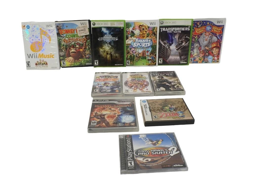 Video Games including Wii Games, Nintendo DS, PlayStation 3, XBox 360 etc. (1 of 8)