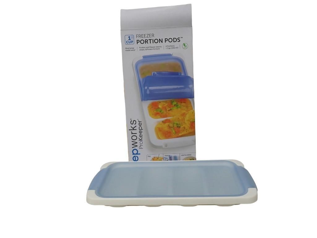 Prep Works Pro Keeper 1 Cup Freezer Portion Pods: Prep Works Pro Keeper 1 Cup Freezer Portion Pods All pictures are considered part of the description and should be examined carefully by bidders. Live Auctioneers is now offering Live Shipping