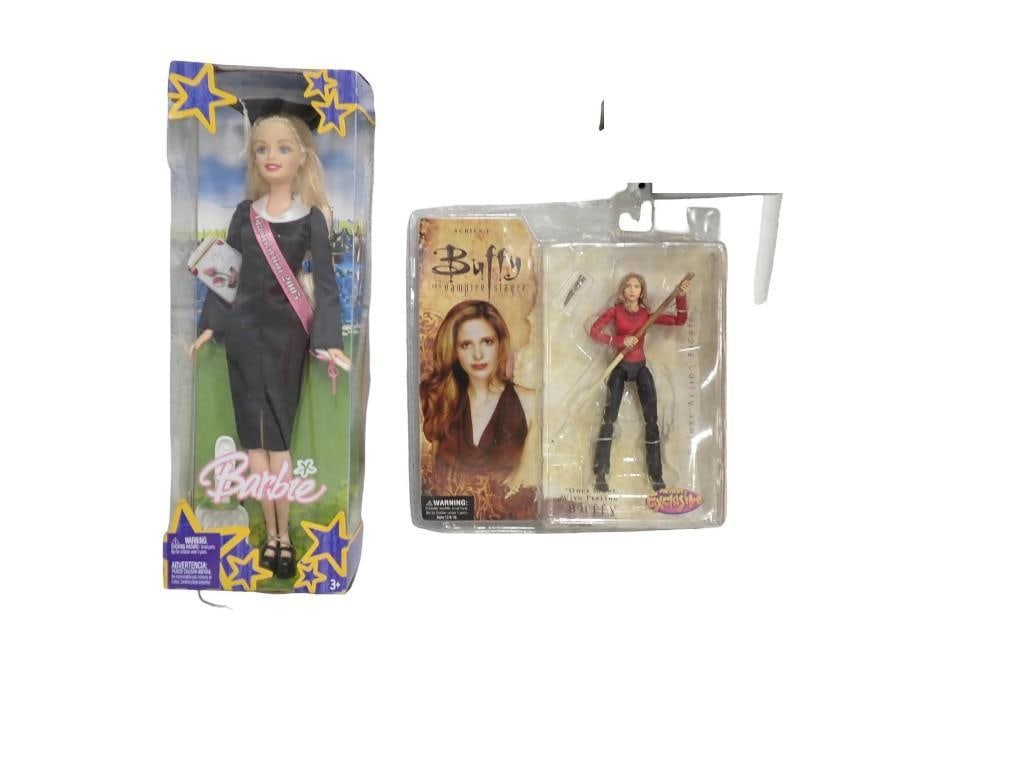 New in Package Barbie 2005 Graduation Doll and Buffy the Vampire Slayer (1 of 6)
