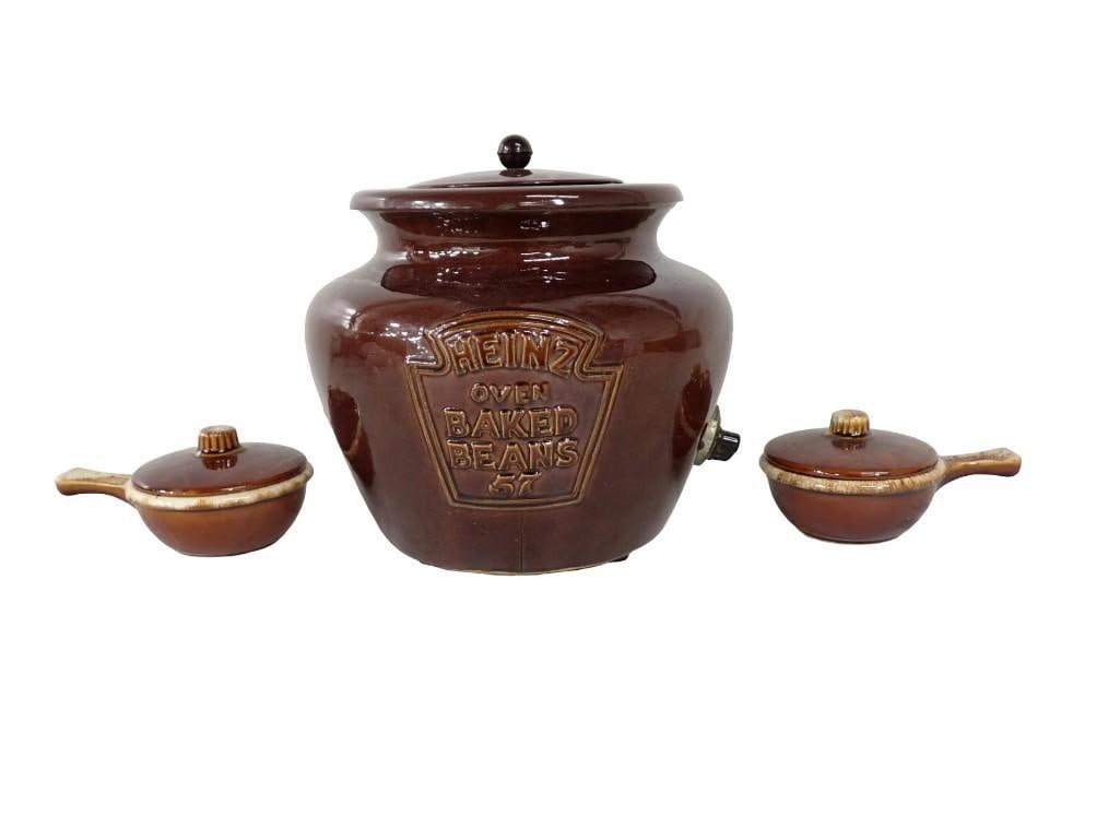 1950's Heinz Bean Pot and Bowls - it works - plug in and it gets hot (1 of 9)
