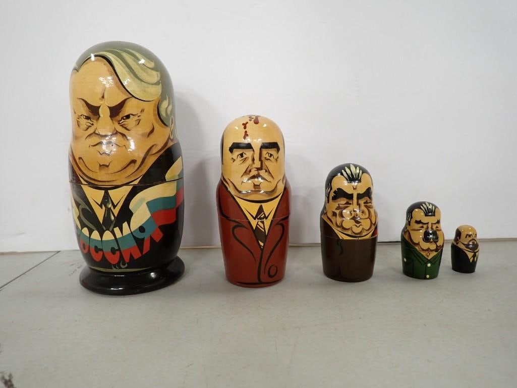 Russian / Soviet Leader Nesting Dolls (1 of 5)