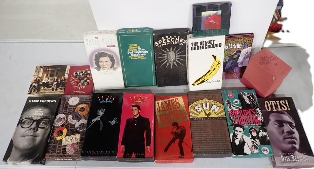 Box Sets including Pink Floyd, Beach Boys, Velvet Underground, Booker T. & The MGs, Elvis, James Br (1 of 20)