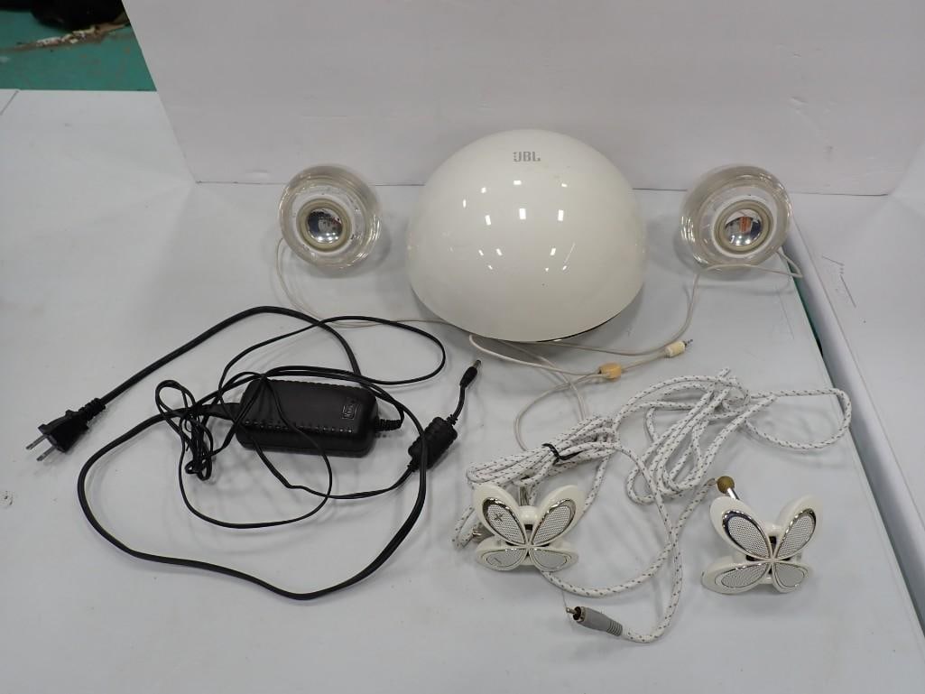 JBL Speakers with Sub-woofer, Flower shaped speakers, etc. comes with everything as shown (1 of 14)