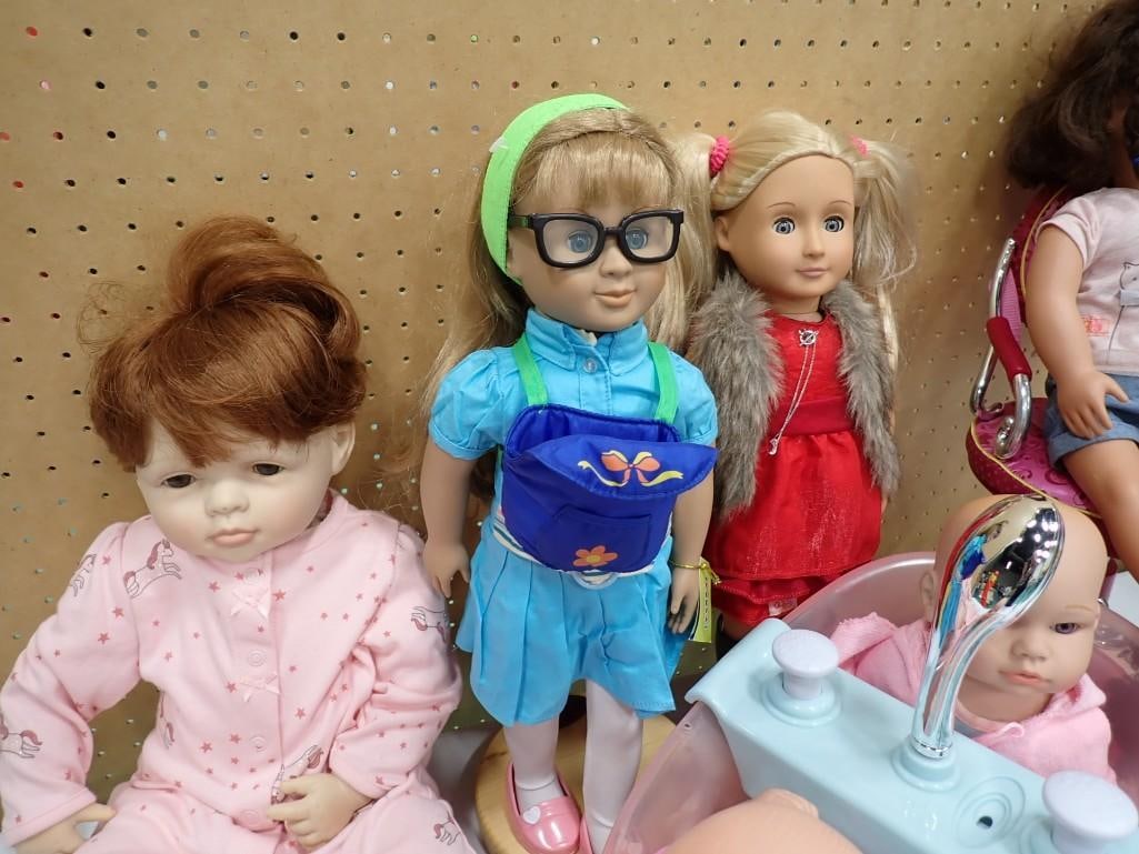 Large Assorted Doll Lot - 3